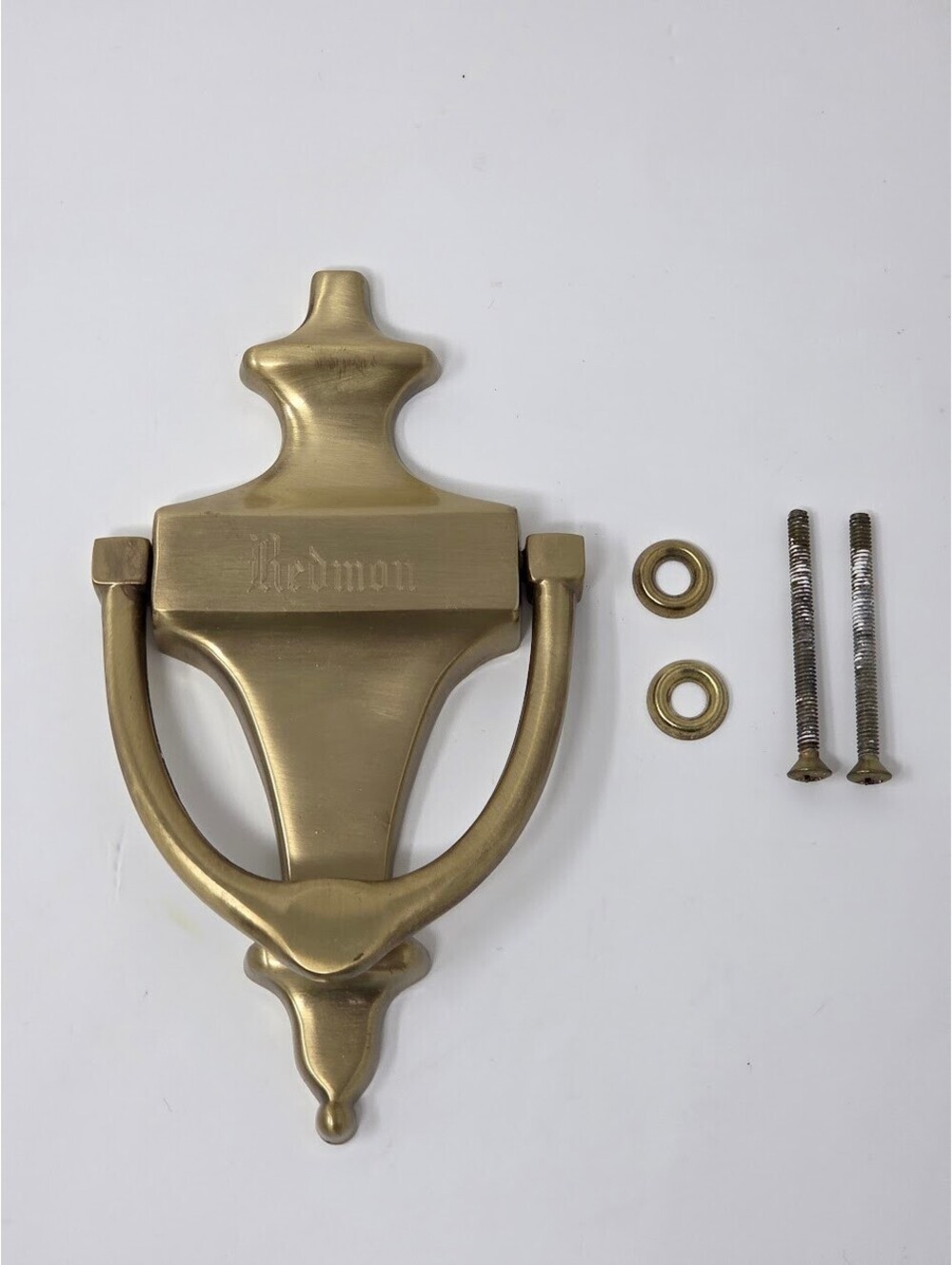 Redmon Brass Door Knocker Things Remembered Engraved Decorative Hardware